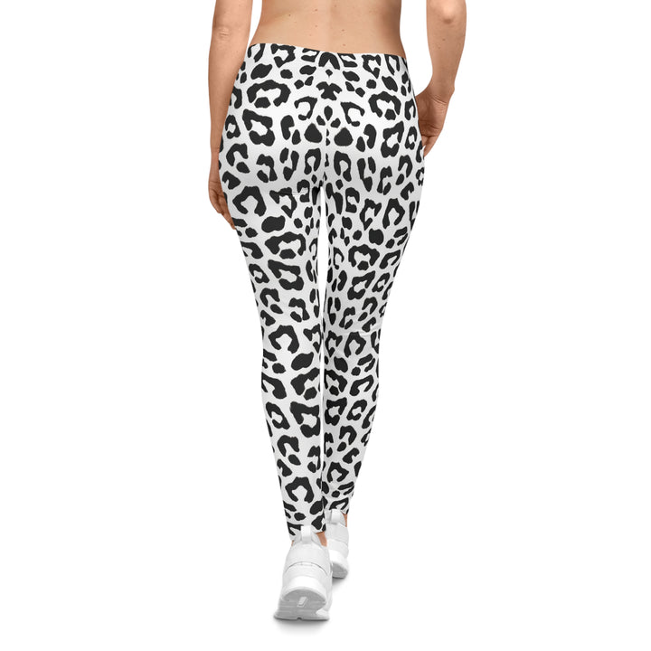 Leopard Print Women's Casual Leggings - Stylish Comfort for Everyday Wear