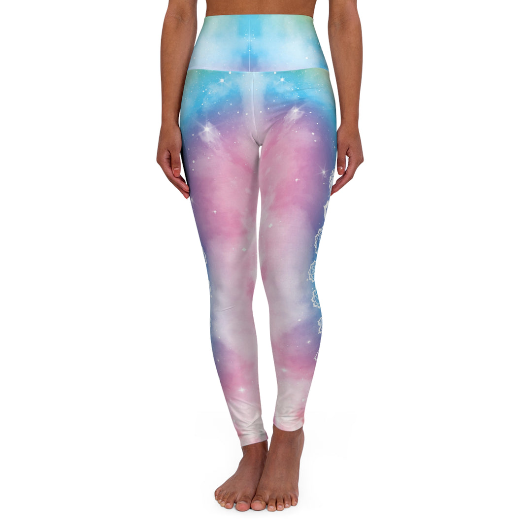 Galaxy Dreams High Waisted Yoga Pant - Trendy Activewear for Yoga & Fitness