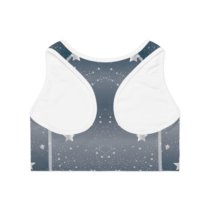 starry night Sports Bra - stylish comfortable active wear.